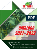 Catalogo 2022 Filtracion Elementos Tecnifil Descarga Gratis