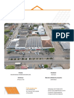 Proposta de sistema fotovoltaico de 8 painéis e 1 inversor