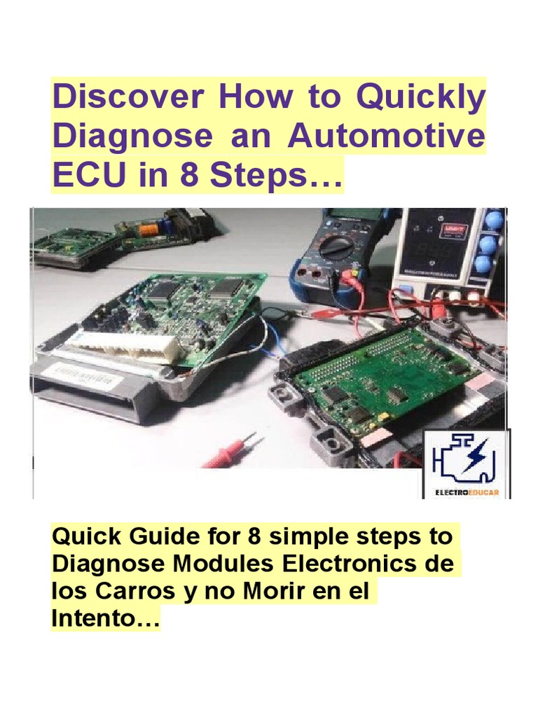 Discover How To Repair Automotive Modules In 8 Steps Pdf Power