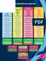 RWC 2015 Calendrier Global