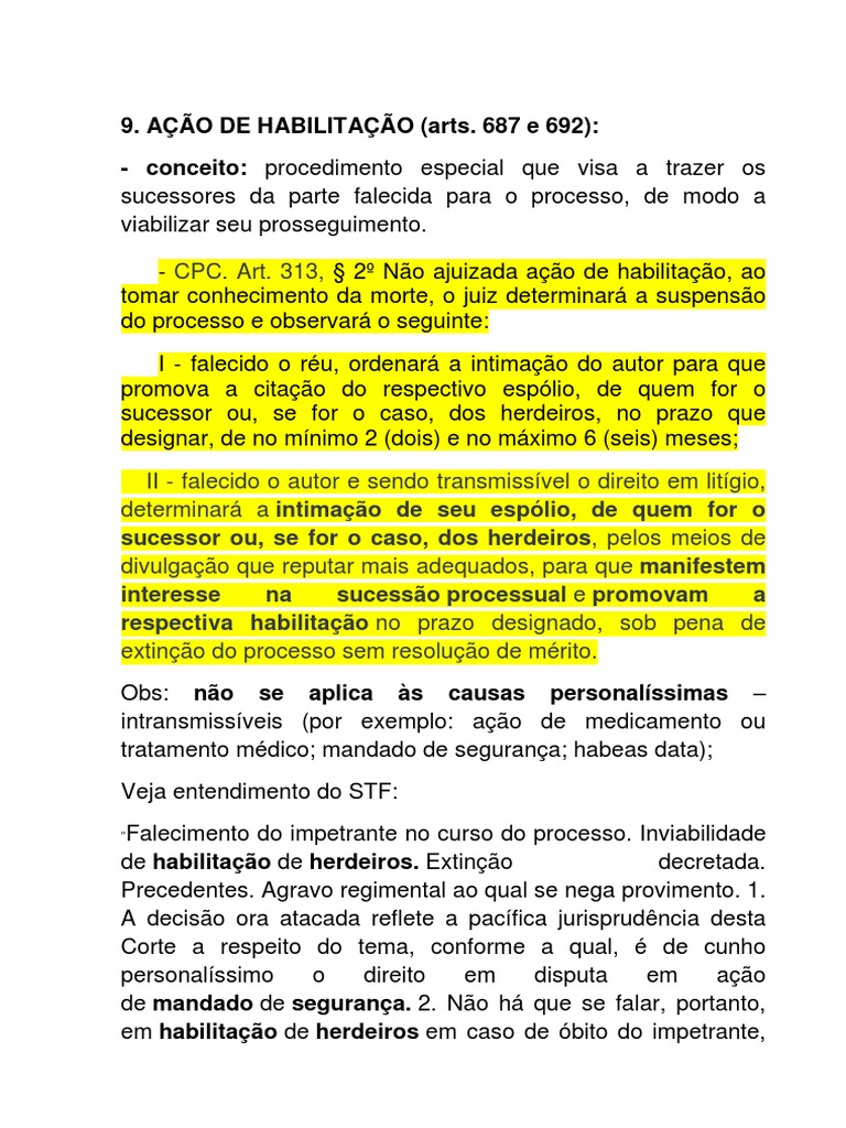 Aula+Virtual+10+ +Processo+IV+ ++Procedimento+Da+Habilitação | PDF ...