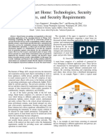 75 - Securing Smart Home Technologies, Security Challenges, and Security Requirements