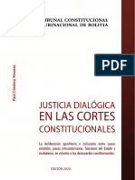 Justicia Dialogica en Las Cortes Constitucionales (TCP)
