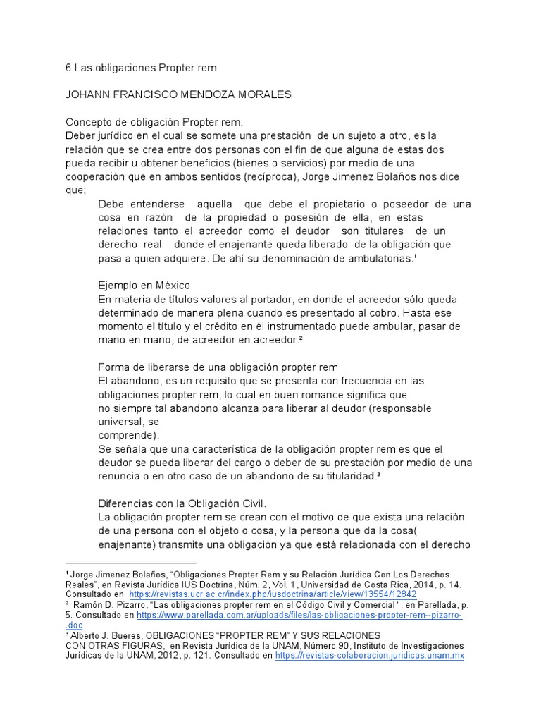Propter Rem | PDF | Propiedad | Principios éticos