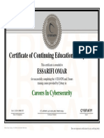 Cybrary Cert Careers in Cybersecurity