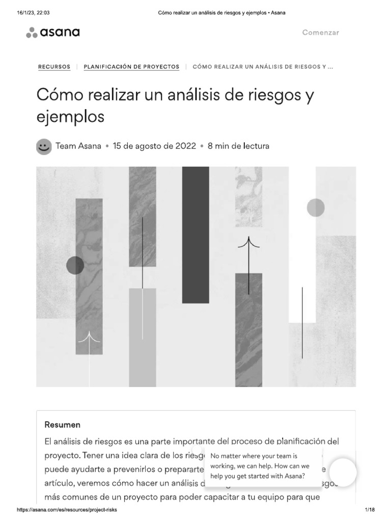 Analisis de Riesgos | PDF