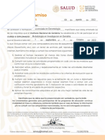 Carta Compromiso MSR