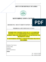 Bidding Document-Cdf Projects 3RD and 4TH Quarter-2022