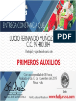 Primeros Auxilios