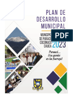 Plan de Desarrollo Municipio Puracé Coconuco 2020 - 2023