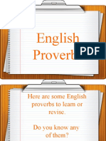 English Proverbs 3 Activities Promoting Classroom Dynamics Group Form - 86862