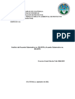 ANALISIS DEL ACUERDO GUBERNATIVO No. 204-2019 Y ACUERDO GUBERNATIVO No. 264-2019.