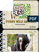 Funny Wild Animals Flashcards Fun Activities Games Hala