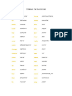 Verbs in English