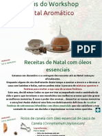 Receitas de Natal com óleos essenciais