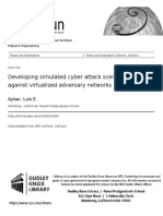 Developing Simulated Cyber Attack Scenarios Against Virtualized Adversary Networks (Aybar, Luis E.) PDF