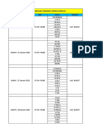 Jadwal Sosialisasi Gls