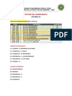 Fixture 2022 - FC