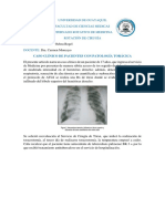 CC de Pacientes Con Patología Torácica