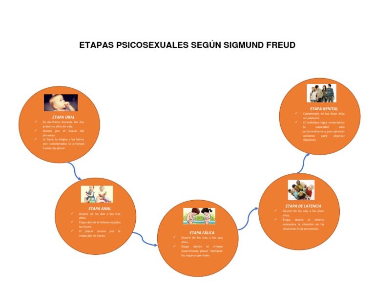 Etapas psicosexuales según Sigmund Freud PDF Sigmund Freud
