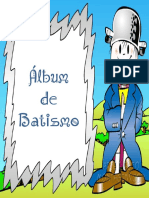 Álbum de Batismo - Menino 1