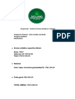 Grama sintética orçamento 100m2 R$18.880