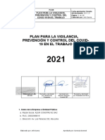 Plan Vigilancia Prevención y Control Covid-19