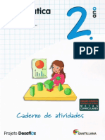 PROJETOS DESAFIOS MATEMÁTICA - 2º ANO - CADERNO ATIVIDADES