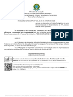 Resolução 168 2023 Aprova, Ad Referendum, o Projeto Pedagógico Do Curso Técnico Integrado em Meio Ambiente Do IFPE, Campus Cabo de Santo Agostinho