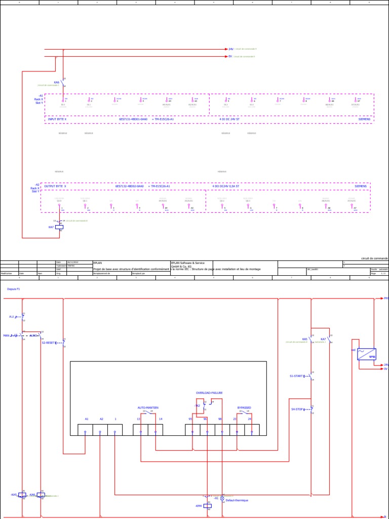 Structure IEC pour Automates EPLAN | PDF