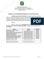 Colegiado do Curso de Licenciatura em Pedagogia do IF Goiano Campus Morrinhos