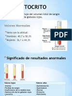 Hematocrit o