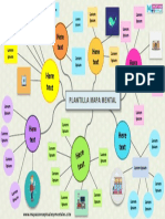 Plantilla Mapa Mental PowerPoint 28