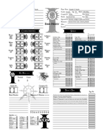 Dark Heresy Character Sheet - Highborn Administratum Character