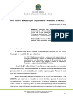 MP 1099-2022 - Nota Tecnica No 08-2022