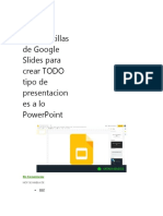 101 Plantillas de Google Slides para Crear TODO Tipo de Presentaciones A Lo PowerPoint by Xataka Basics