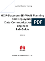 HCIP-Datacom-SD-WAN Planning and Deployment V1.0 Lab Guide