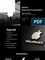 Apple Executive Presentation