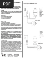 Operating Manual Inverter Phase Check