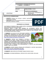 Caderno Pedagógico Infantil Ii - Agosto