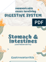 Communicable diseases of the digestive, urinary and reproductive systems