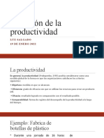 Medición de La Productividad