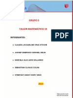 Taller Matematico 15