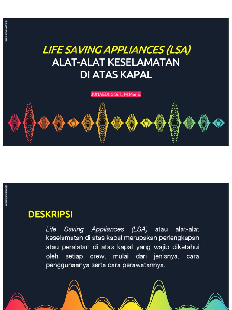 Pks Alat Keselamatan Di Atas Kapal Junaedi Pdf