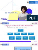 08 - SQL DDL DML