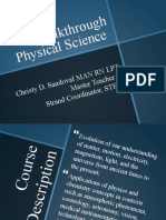 Physical Science: A Historical Perspective