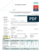 Form Biodata Karyawan RSPI (Update 4 Okt 2020) 4 Lembar