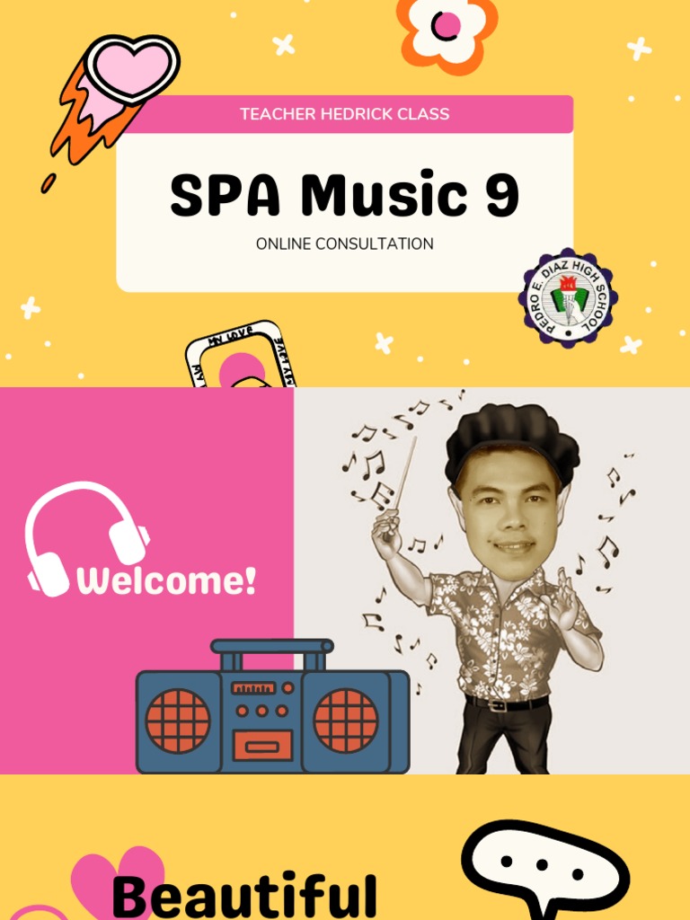 Yellow and Pink Stickers and Badges Ice Breaker Class Activity Show and