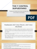 Tema 4 Formas de Presentar El Estado de Resultado