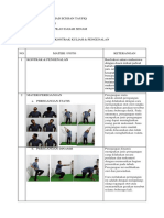 Jurnal Harian Ketrampilan Dasar Senam - Muhammad Echsan Taufiq